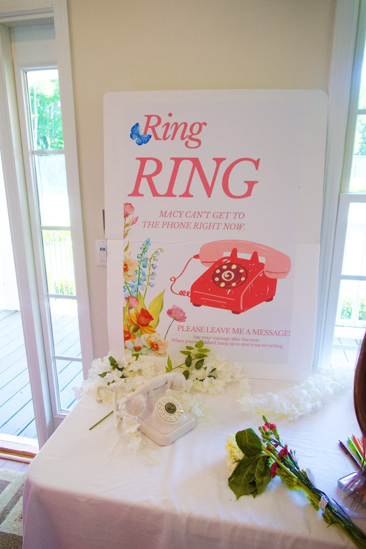 "Ring Ring" Telephone Template