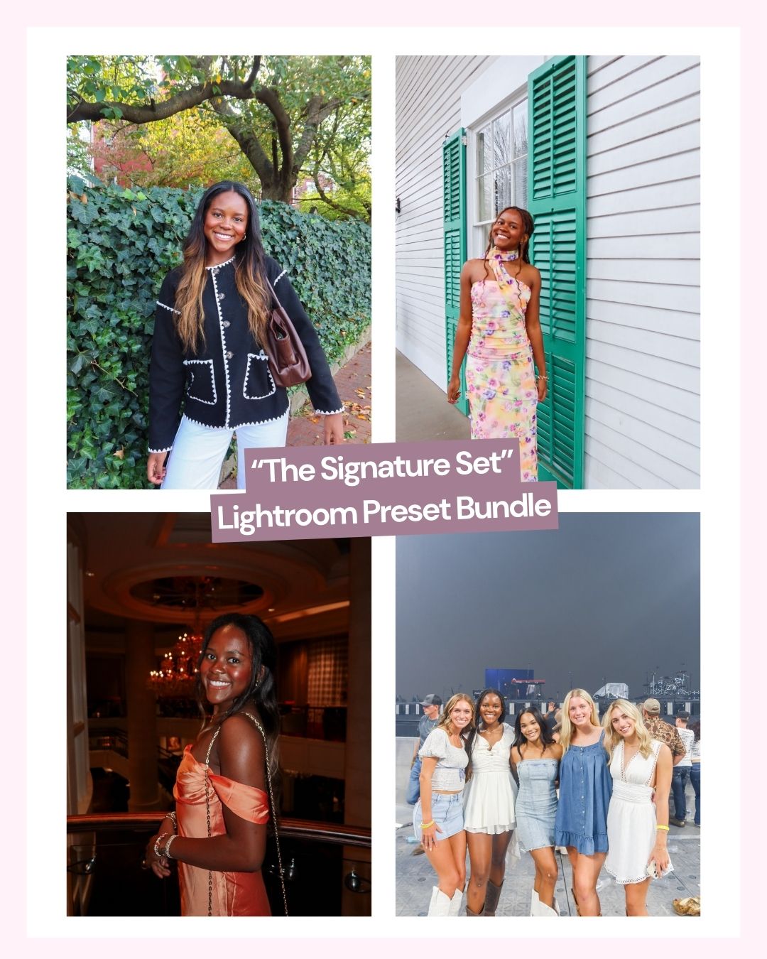 "The Signature Set" Lightroom Preset Bundle