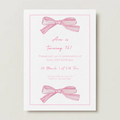 "Pretty in Pink" Customizable Invitation